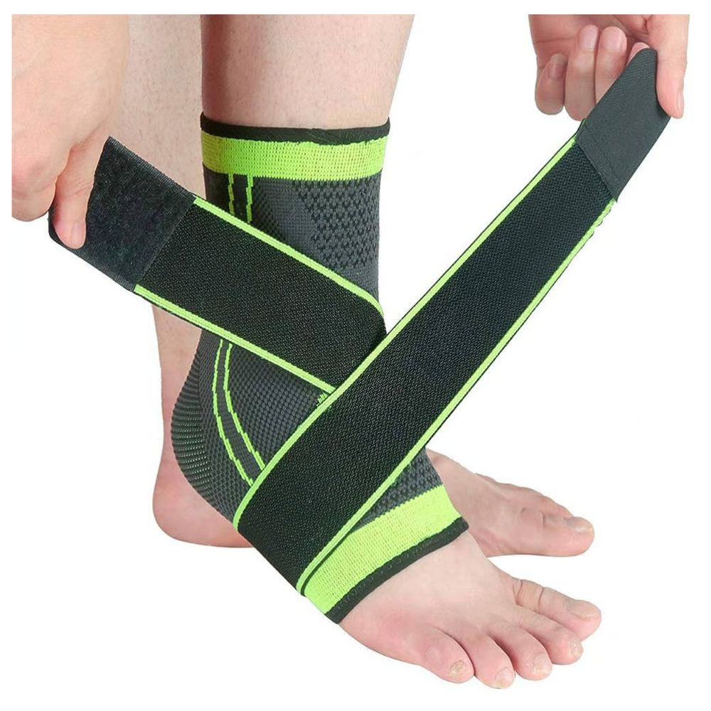 TOBILLERA DEPORTIVA CON BANDAS AJUSTABLES VENDAJE ORTOPEDICO - 6