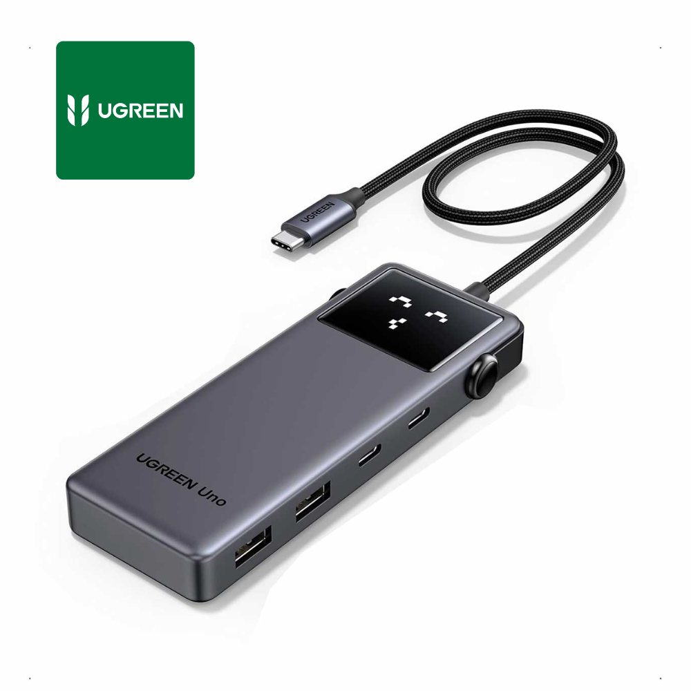 ADAPTADOR HUB 6 EN 1 4K 60HZ CARGA RAPIDA UGREEN WINDOWS MAC 100W - 2