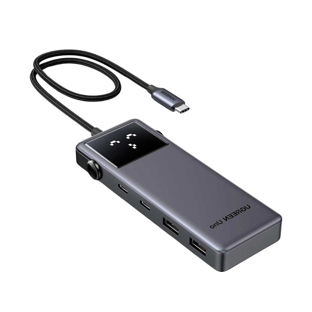 ADAPTADOR HUB 6 EN 1 4K 60HZ CARGA RAPIDA UGREEN WINDOWS MAC 100W - 3