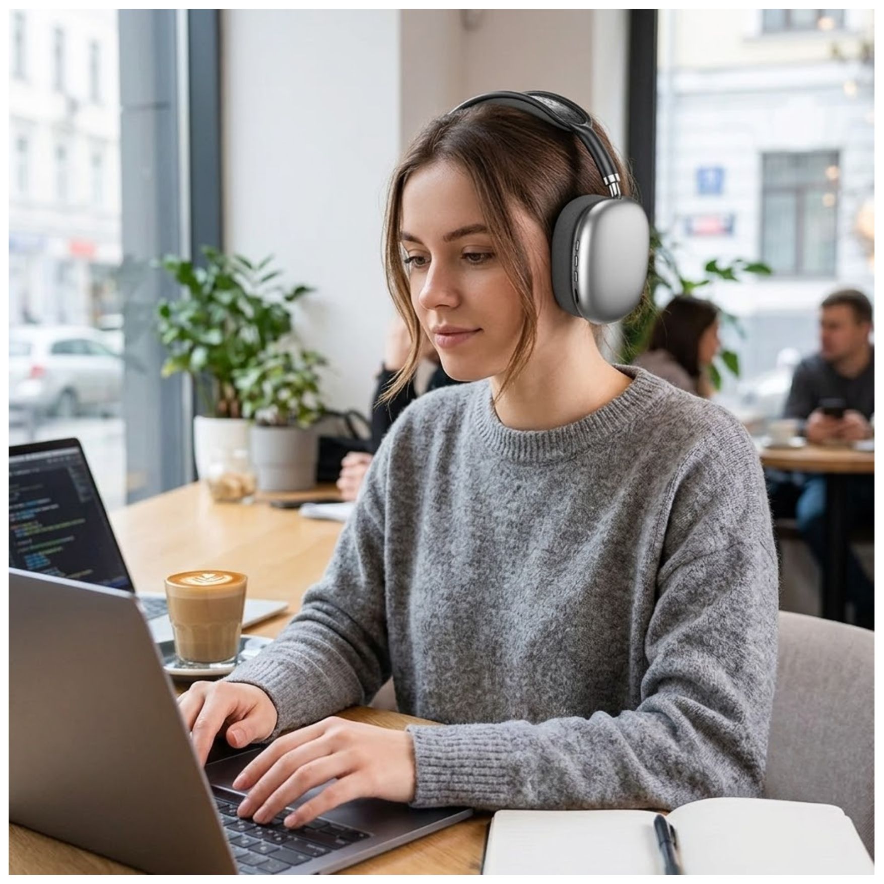 AUDÍFONOS INALÁMBRICOS HOCO ESD15 CON MICRÓFONO BLUETOOTH 5.3 12 HORAS - 3