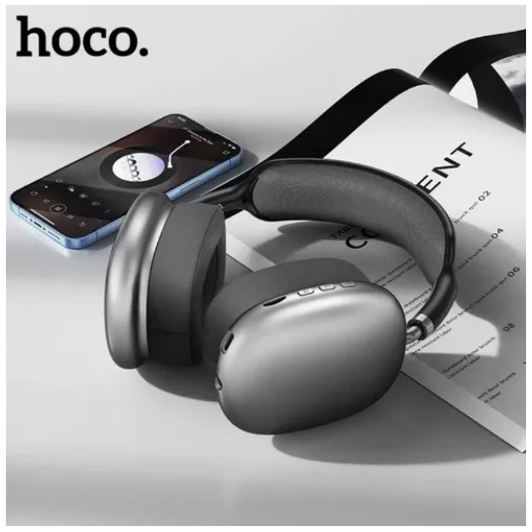 AUDÍFONOS INALÁMBRICOS HOCO ESD15 CON MICRÓFONO BLUETOOTH 5.3 12 HORAS - 6