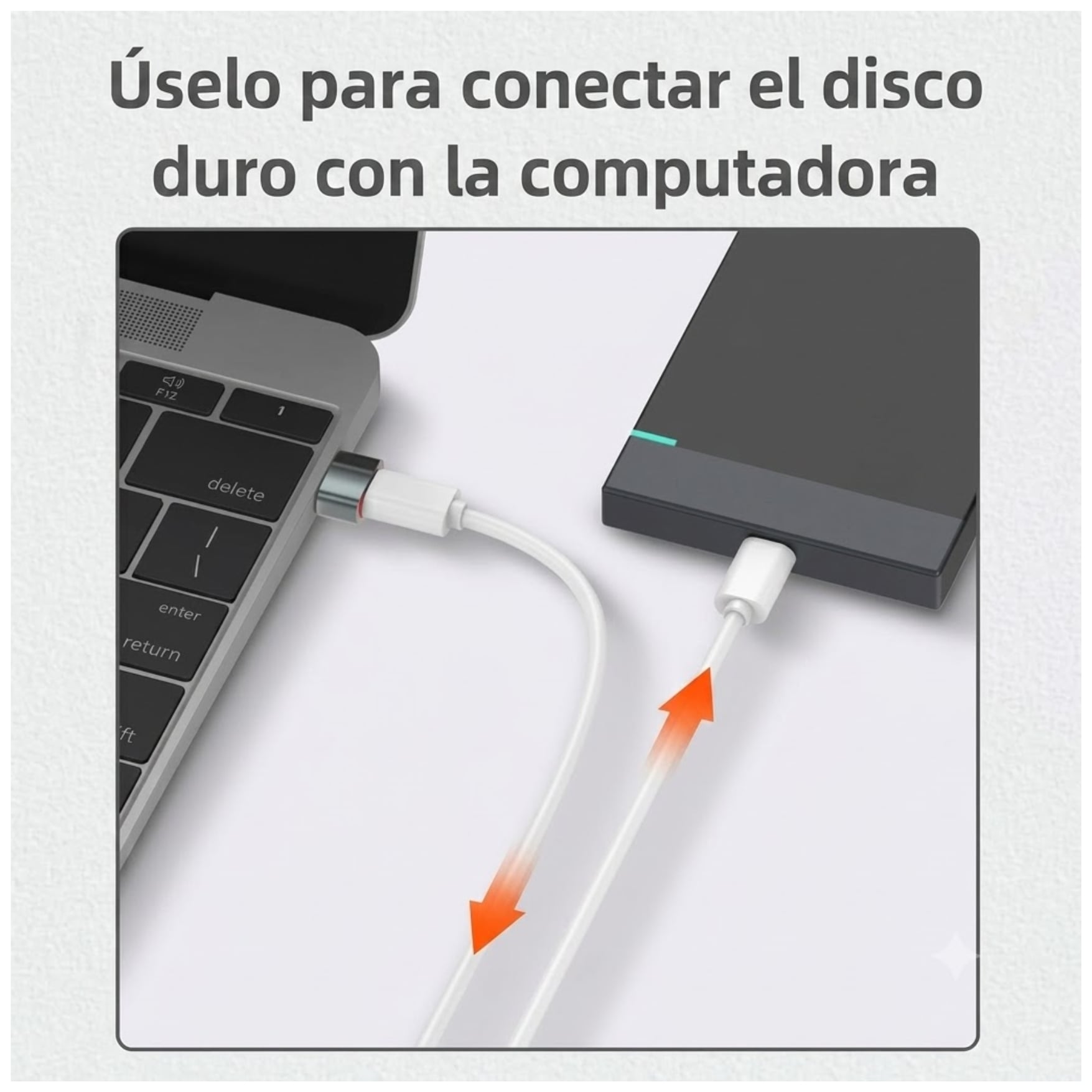 ADAPTADOR OTG PORTÁTIL USB-C HEMBRA A USB-A MACHO LDNIO LC150 - 4