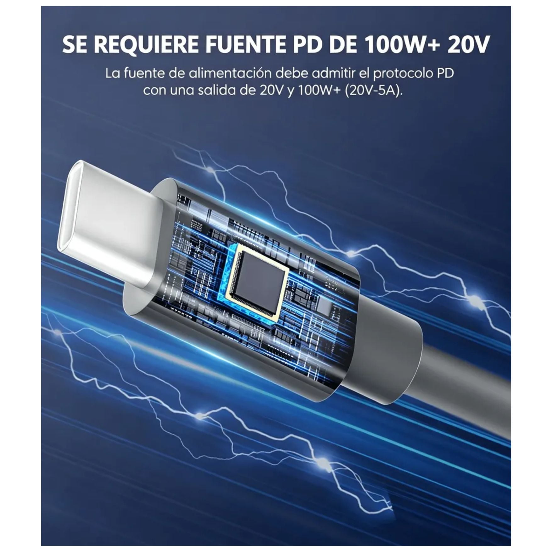 CABLE DE ALIMENTACIÓN PARA STARLINK MINI TIPO C A DC - 5 METROS - 4