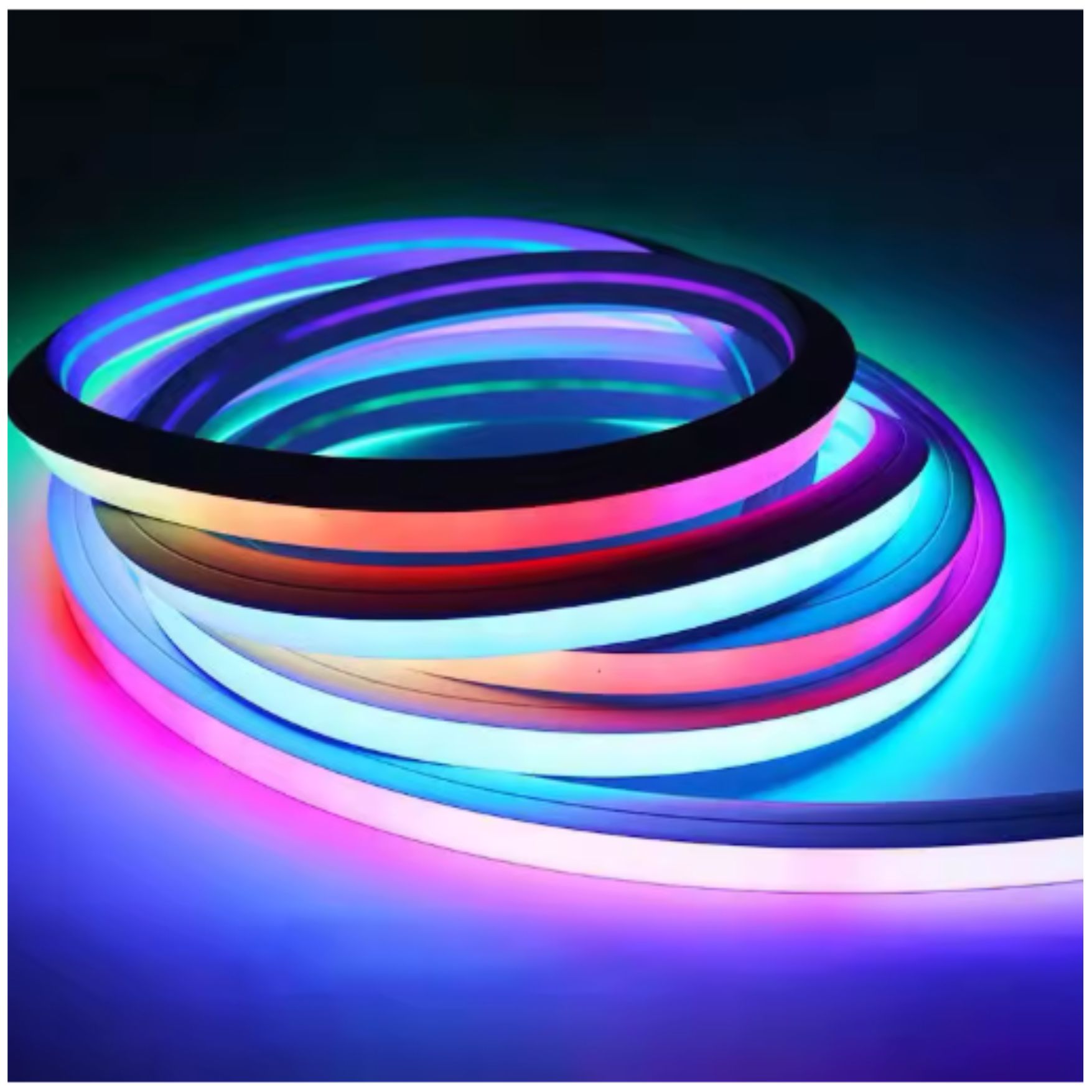 CINTA LUCES NEÓN RGB 5M BLUETOOTH APP RITMO MUSICAL Y CONTROL - 6