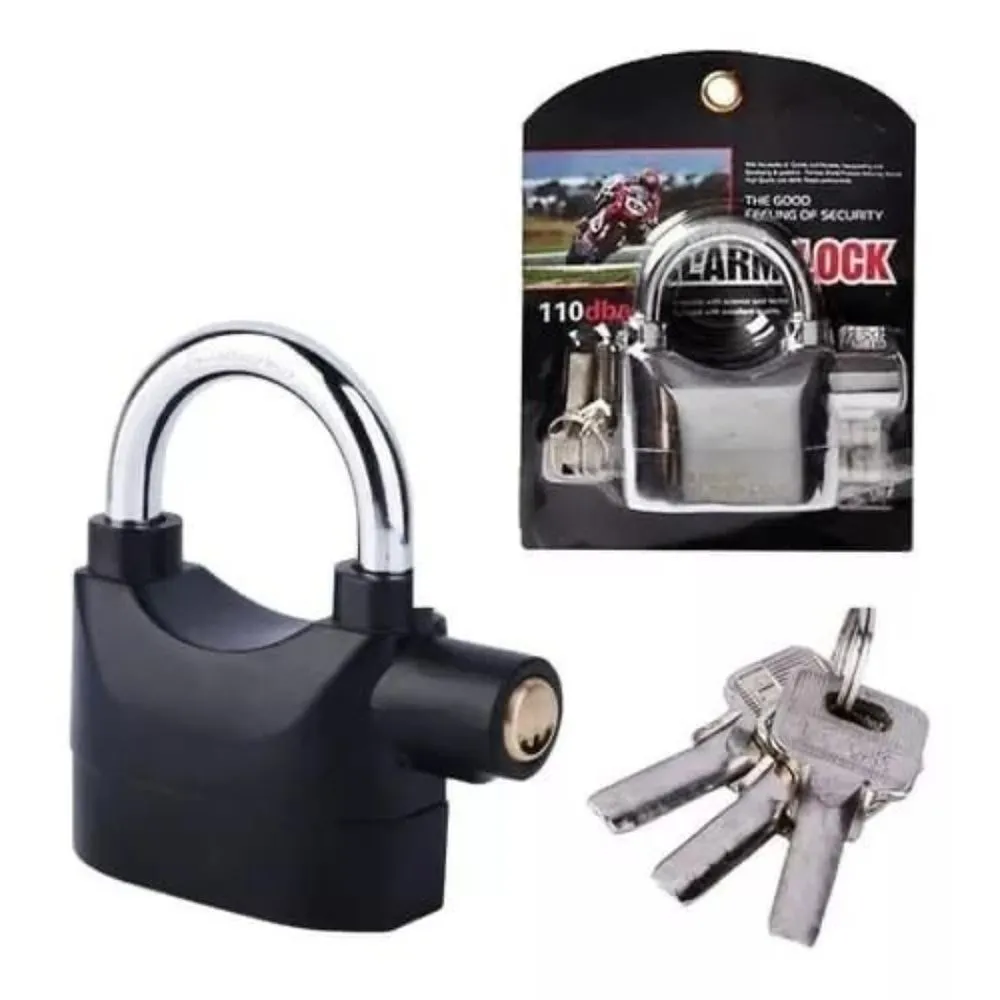 CANDADO ALARMA ANTIRROBO PARA MOTOS BICICLETAS SCOOTER - 3