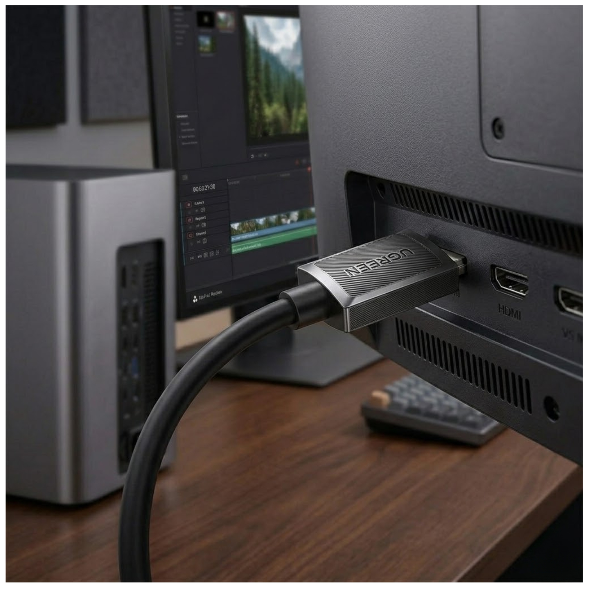 CABLE HDMI UGREEN 8K HDMI 2.1 48GBPS HDR 1 METRO 60HZ - 7