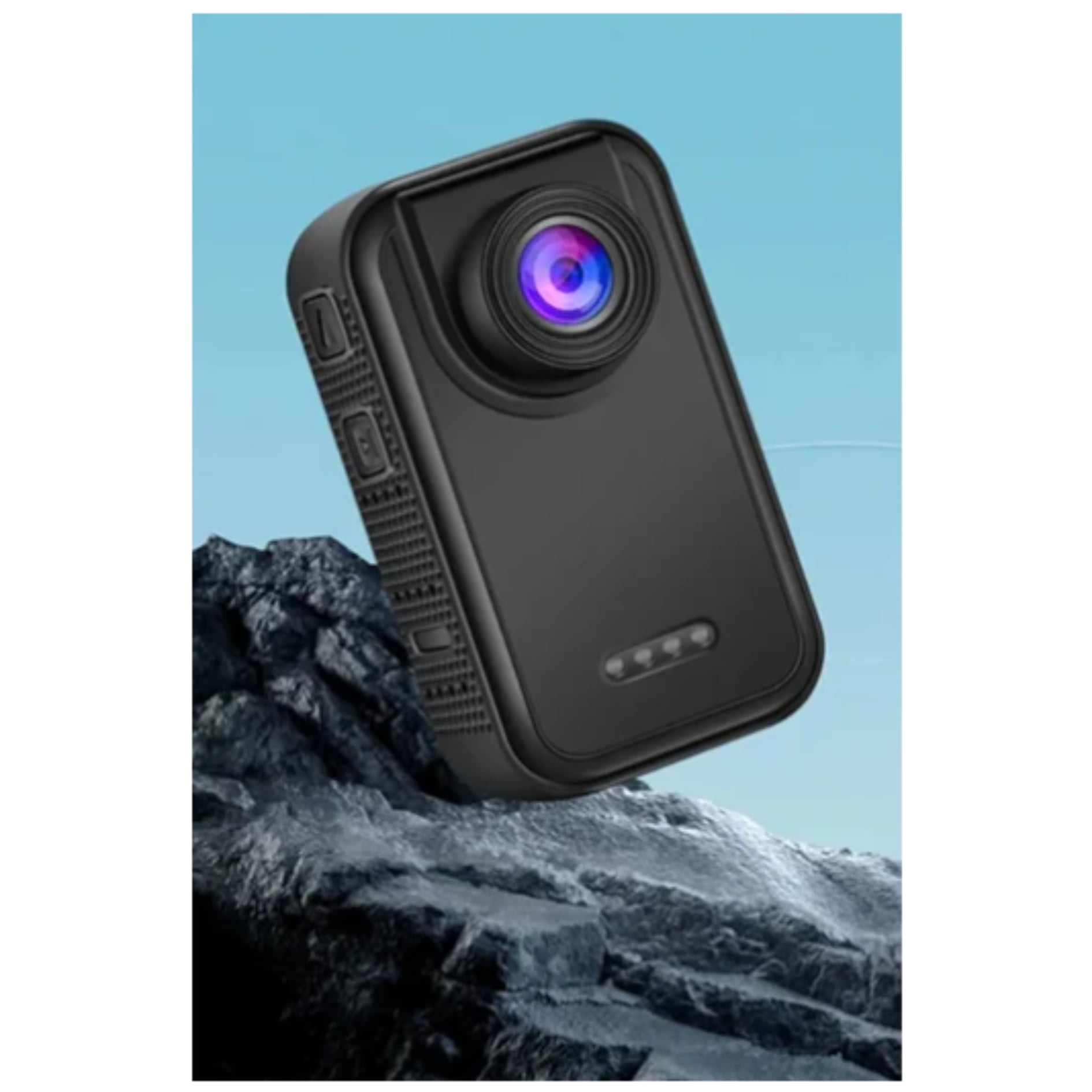MINI CAMARA DEPORTIVA PORTÁTIL 1080P BODY CAM CORPORAL HDR GRAN ANGULAR 130 GRADOS - 4