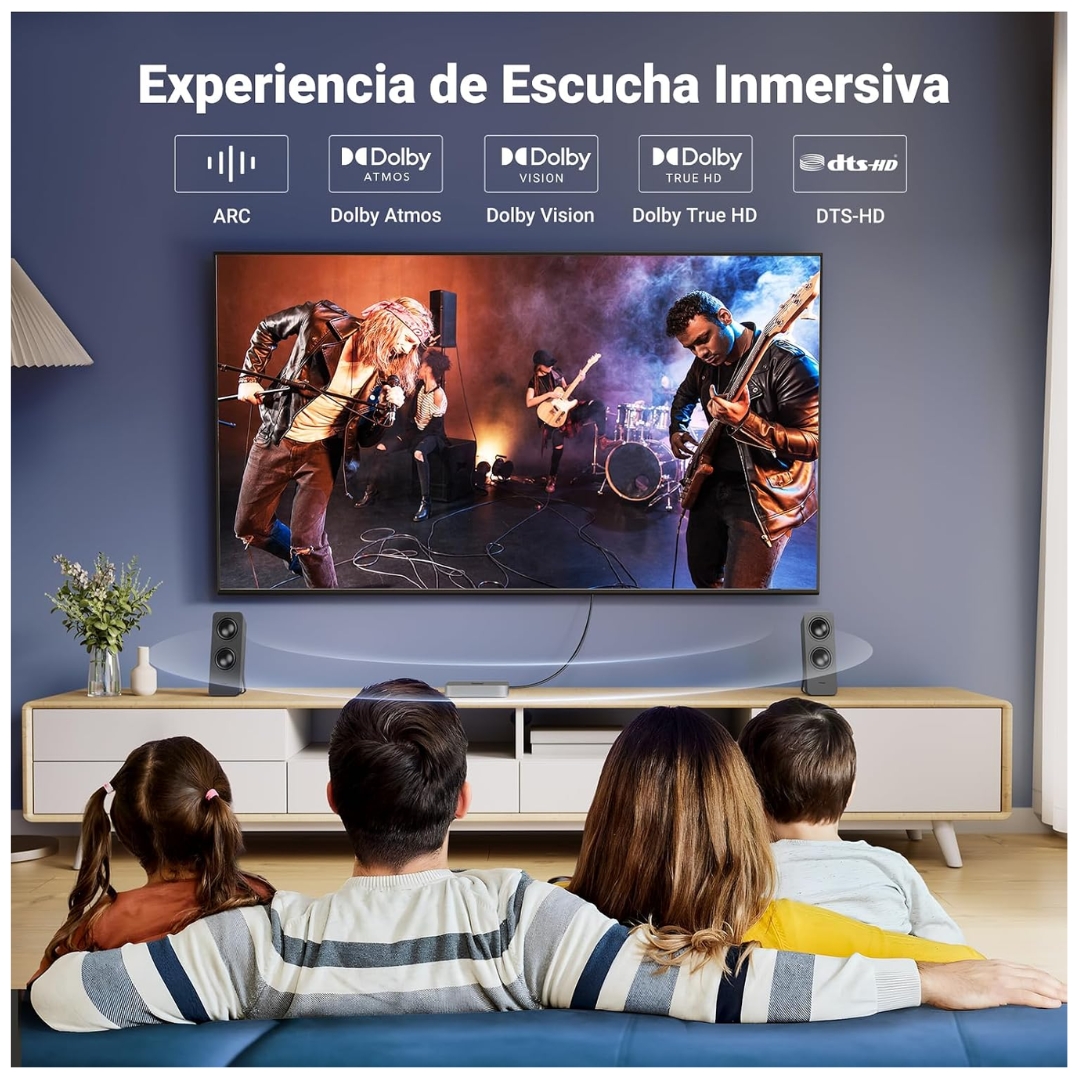 CABLE HDMI 2.0 4K 60HZ UGREEN ULTRA HD 3D HDR 3 METROS HD104 - 10108 - 6