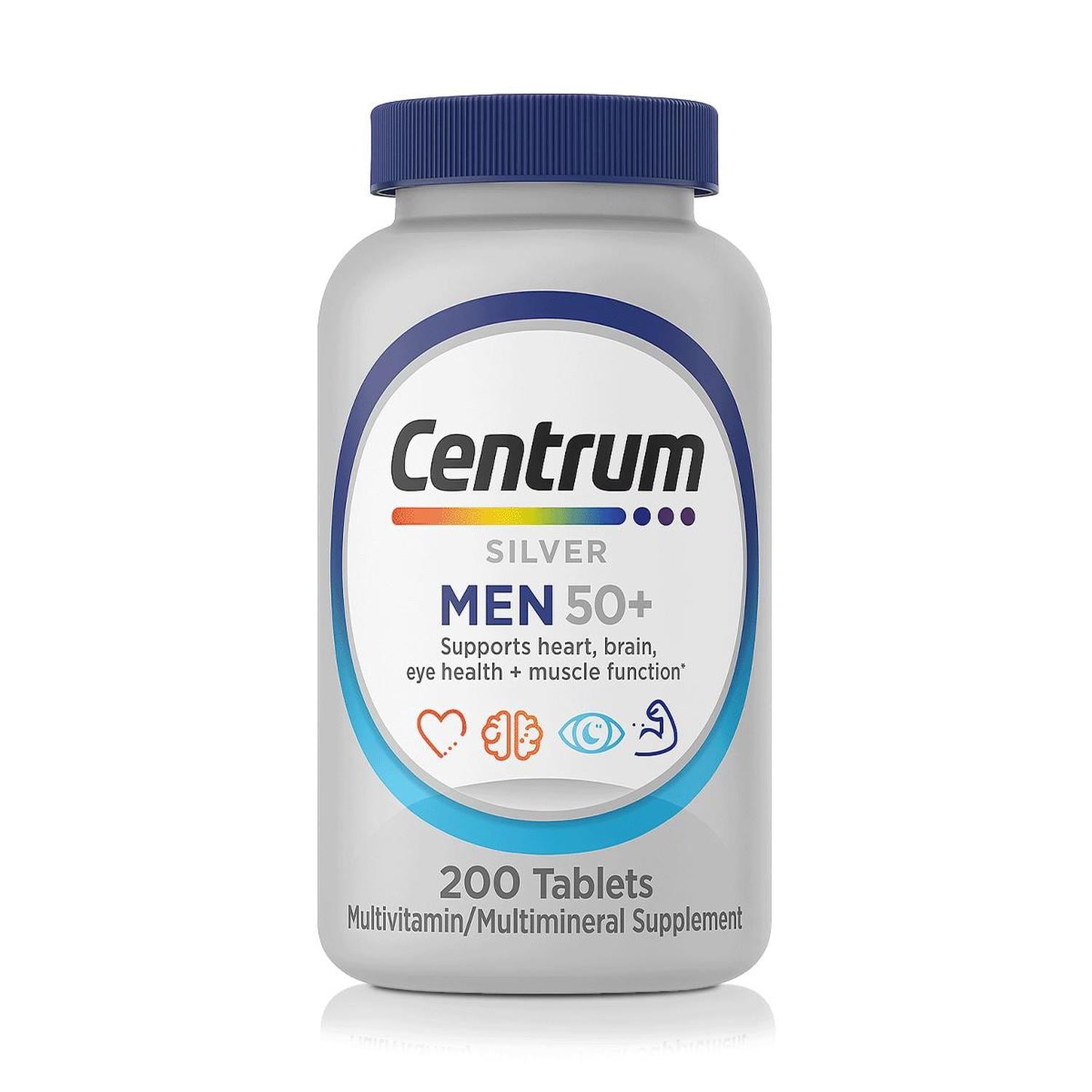 SILVER MEN 50+ (200 TABLETAS) – CENTRUM - 1