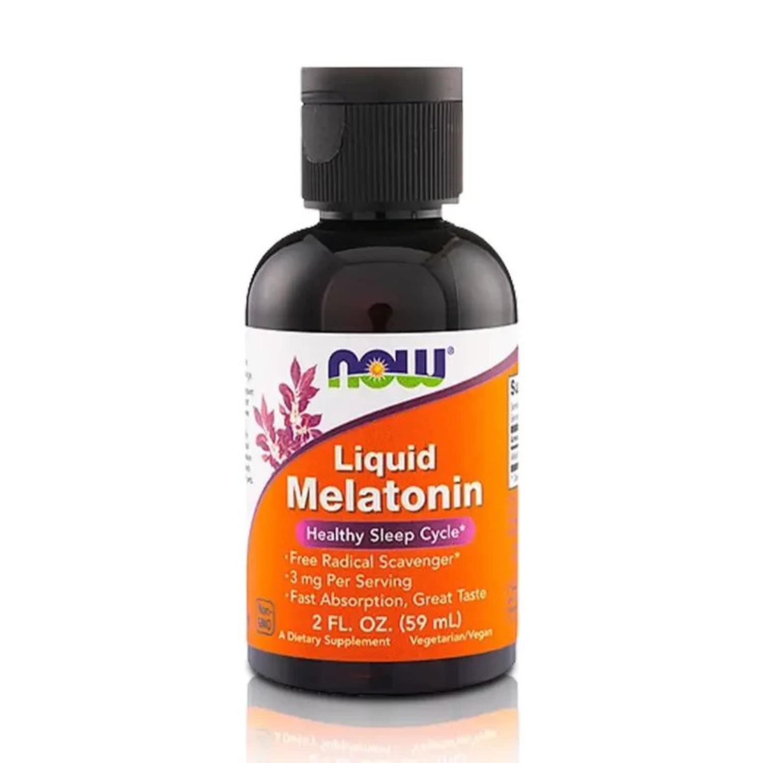 MELATONINA LÍQUIDA 1MG (59 ML) - SUEÑO PROFUNDO - NOW FOODS - 1