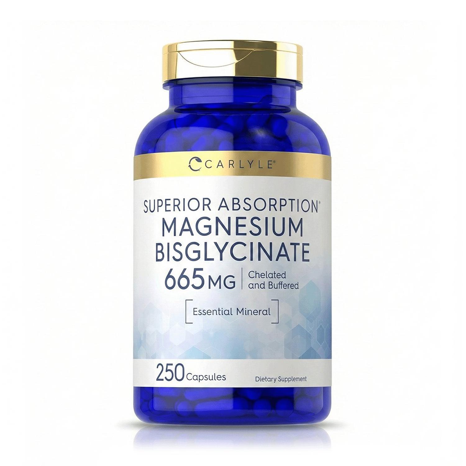 BISGLICINATO DE MAGNESIO 665 MG (250 CÁPSULAS) - CARLYLE - 1