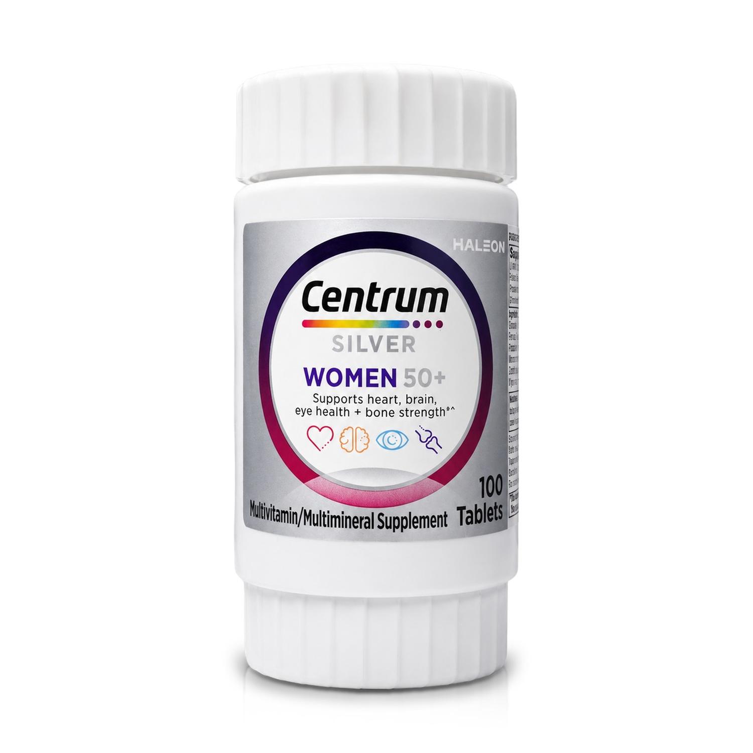 SILVER WOMEN 50+ (100 TABLETAS) – CENTRUM - 1