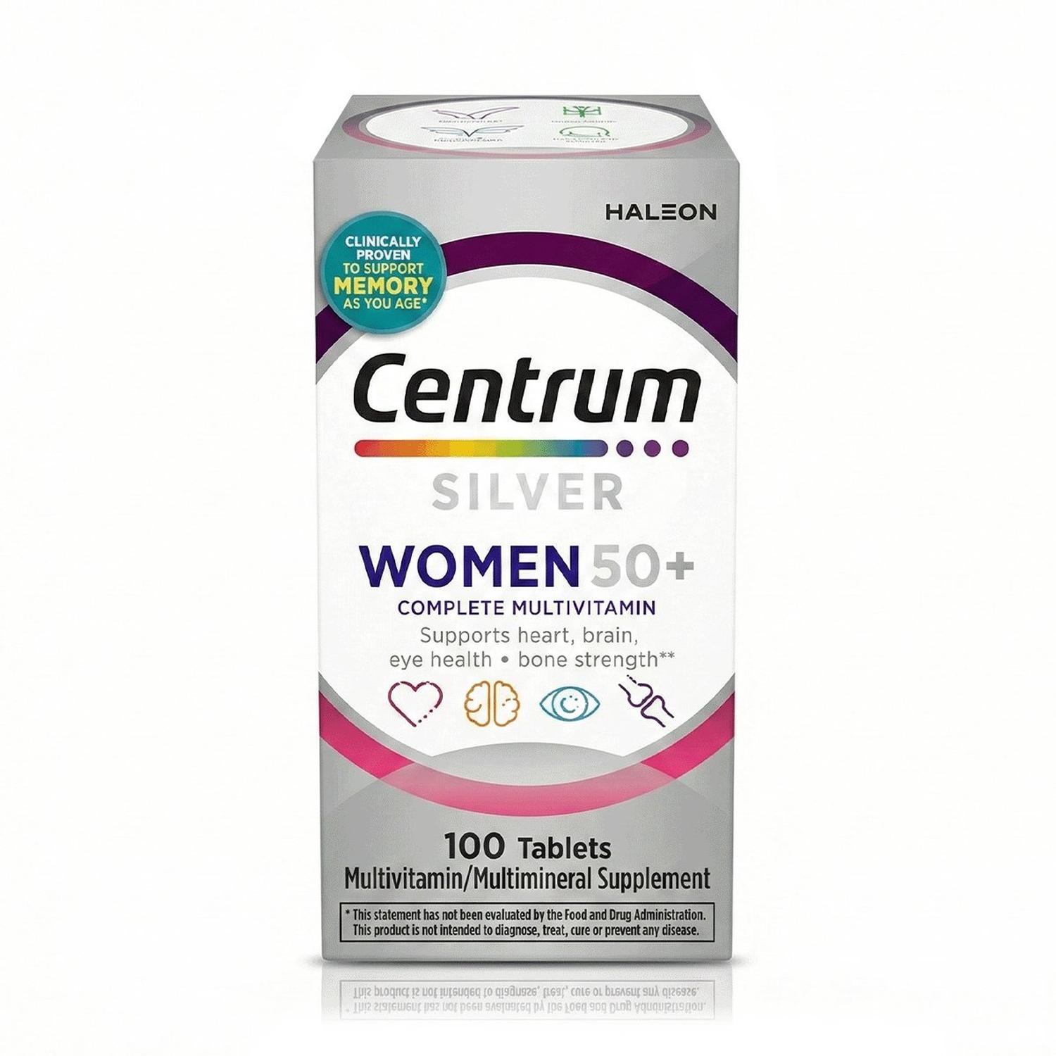 SILVER WOMEN 50+ (100 TABLETAS) – CENTRUM - 3