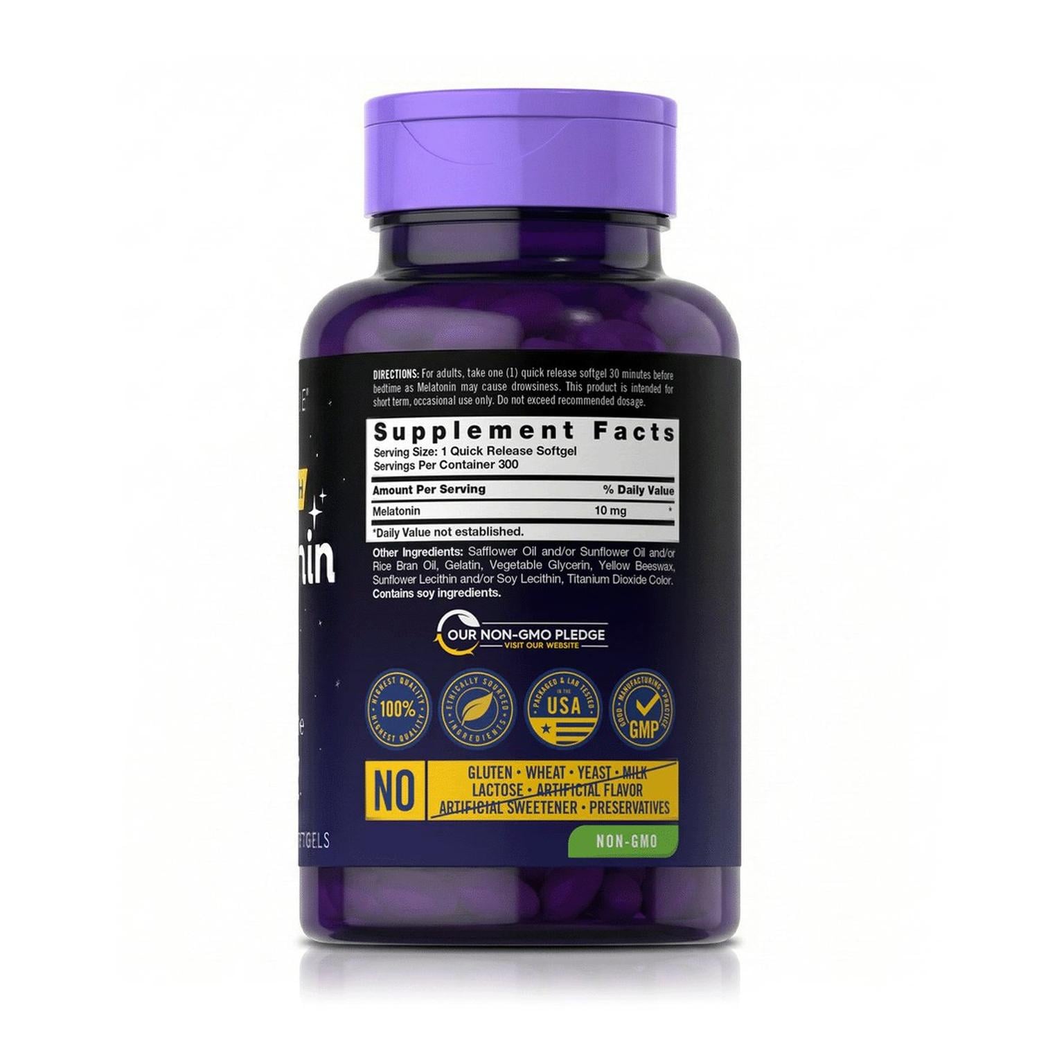 MELATONINA 10 MG (300 SOFTGELS) - CARLYLE - 2