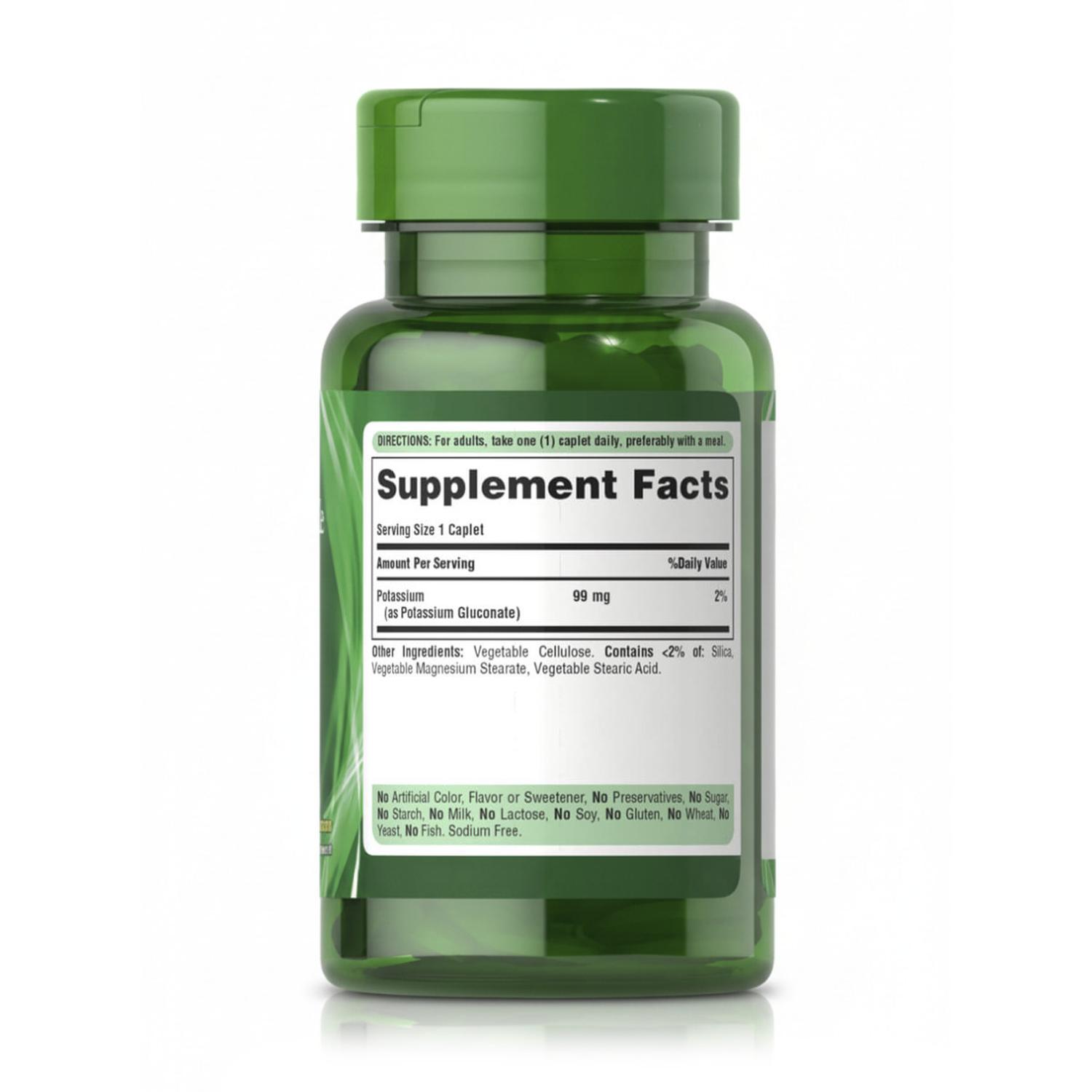 POTASIO 99 MG (100 CÁPSULAS) - PURITAN'S PRIDE - 2