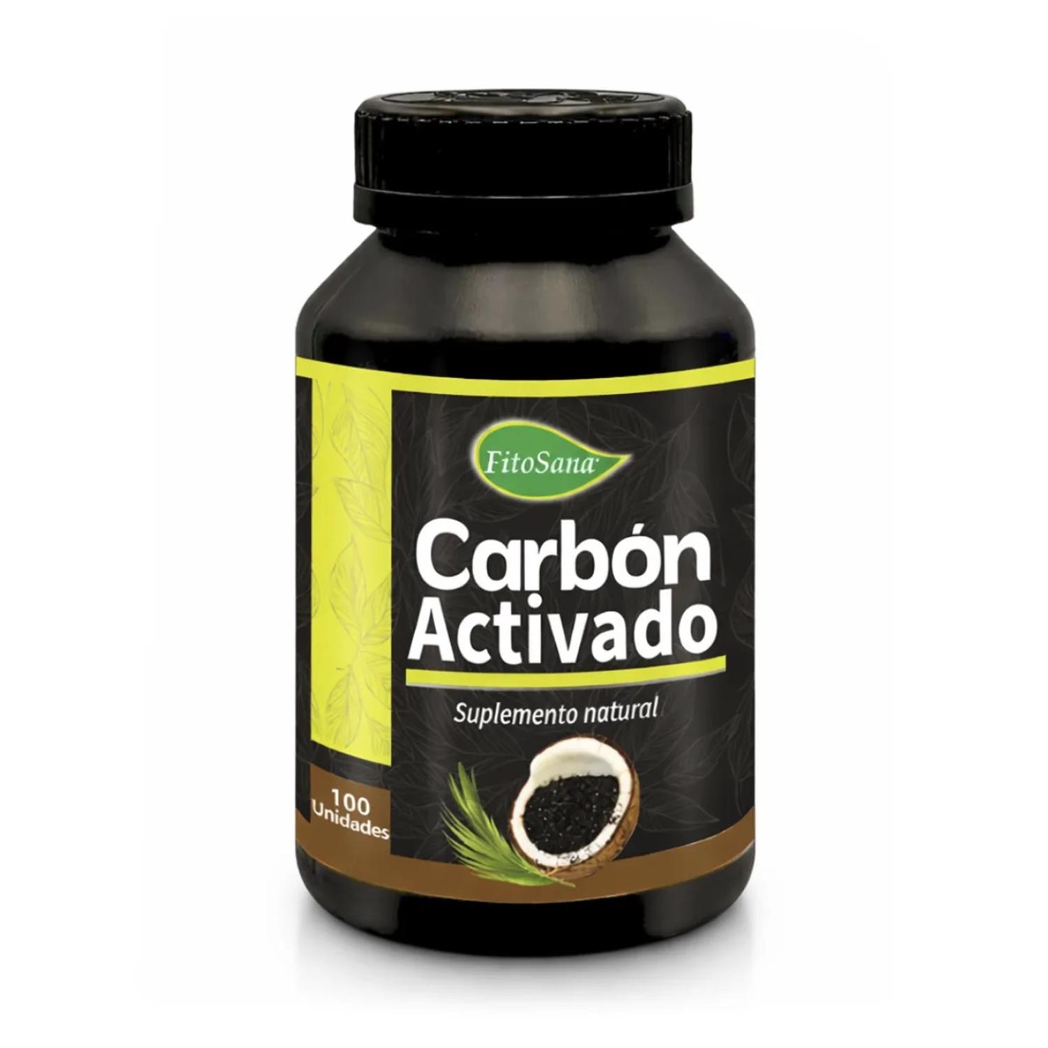 CARBÓN ACTIVADO (100 CÁPSULAS) - FITOSANA - 1