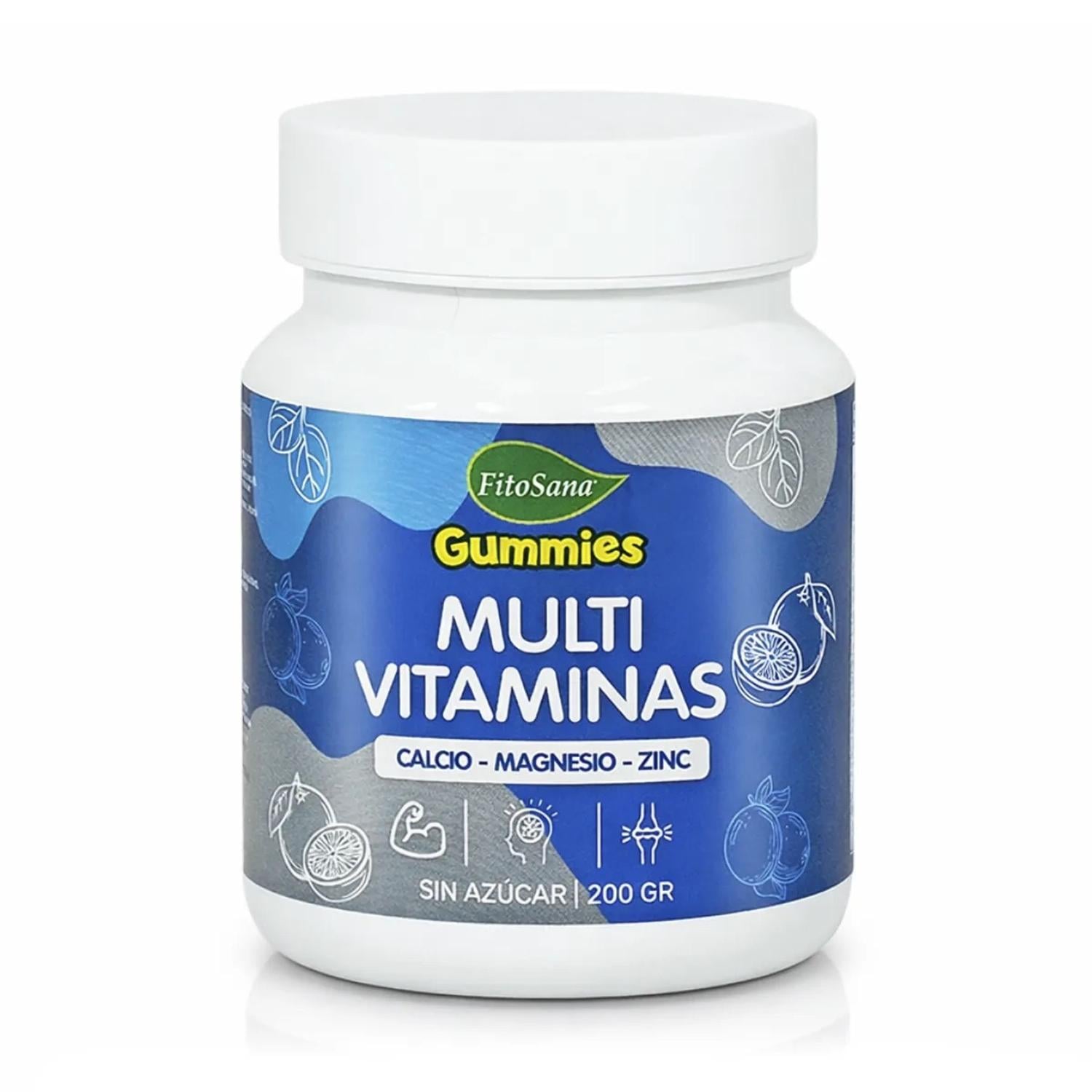 MULTIVITAMINAS ADULTOS GOMITAS SIN AZÚCAR (200 G) - FITOSANA - 1