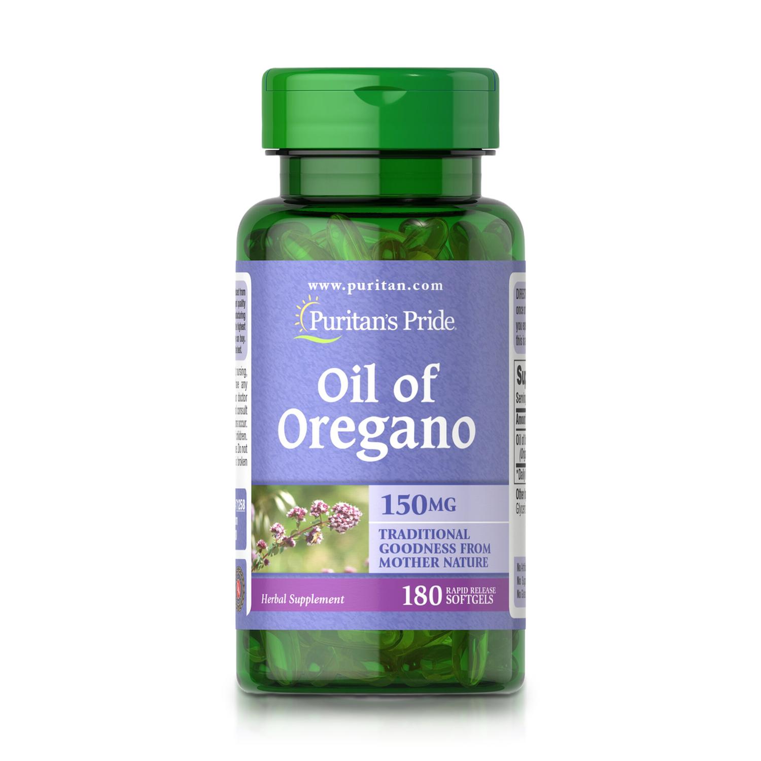 ACEITE DE ORÉGANO 150 MG (180 SOFTGELS) - PURITAN'S PRIDE - 1
