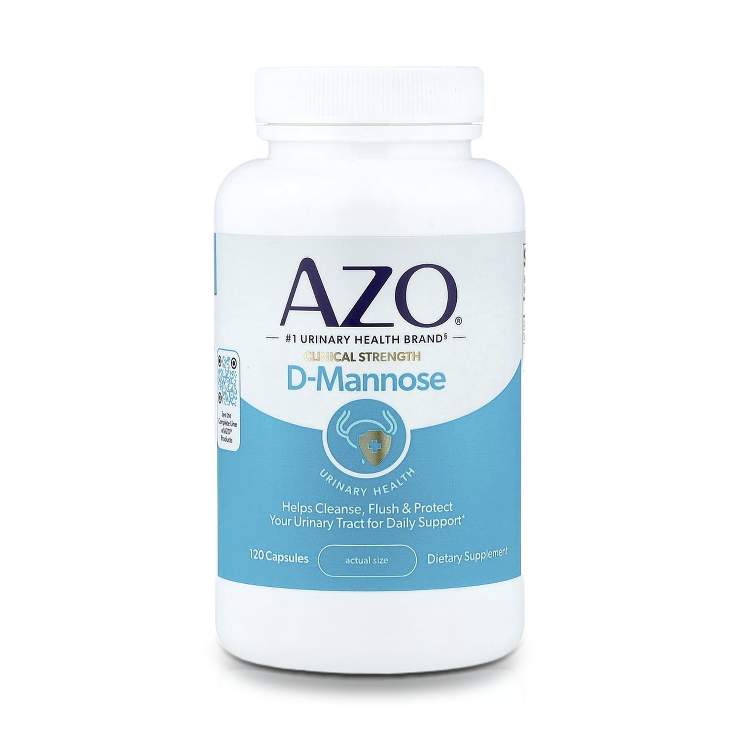 D-MANNOSE 2000 MG (120 CÁPSULAS) - AZO - 1