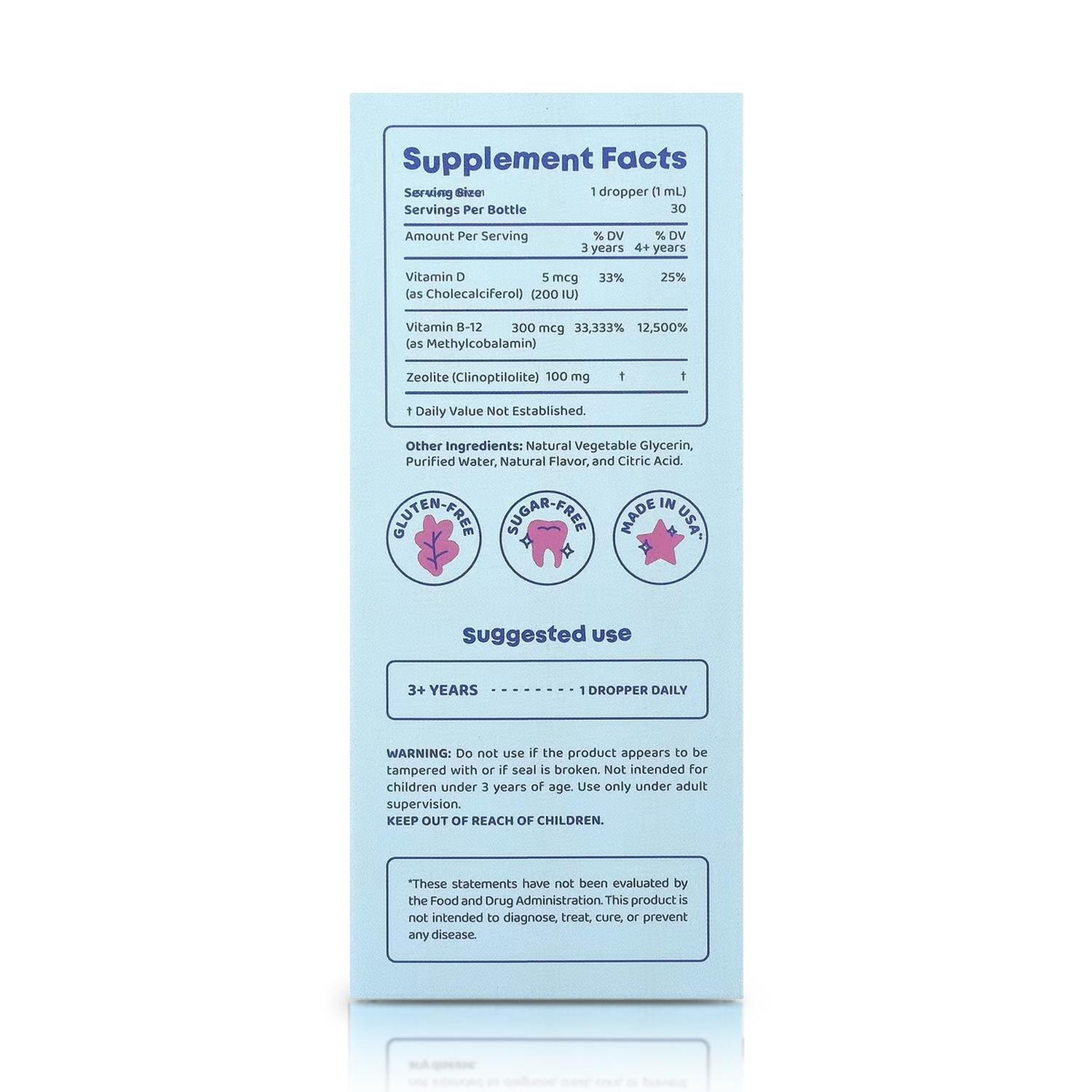 LINGO LEAP D + B12 + ZEOLITE (30 ML) - JOYSPRING - 2