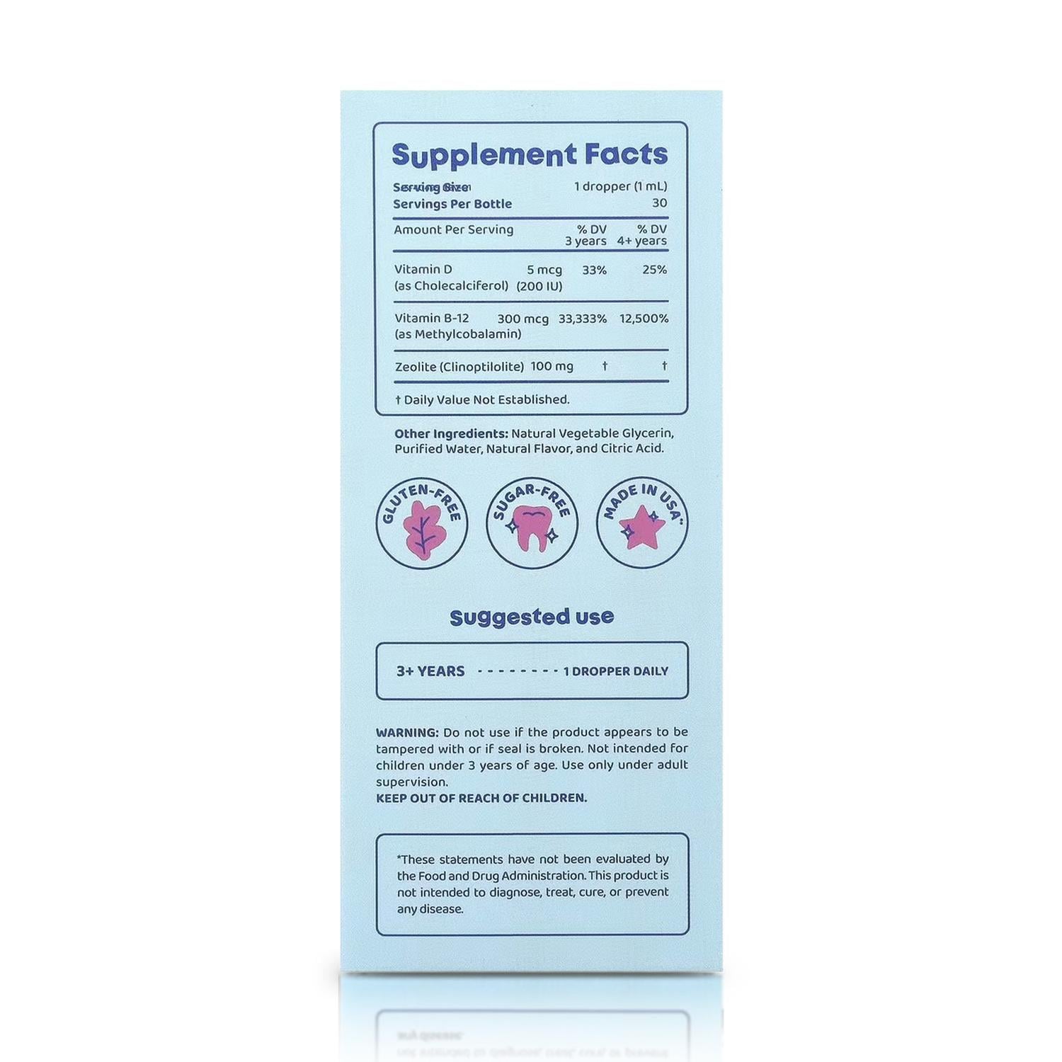 LINGO LEAP D + B12 + ZEOLITE (30 ML) - JOYSPRING - 2