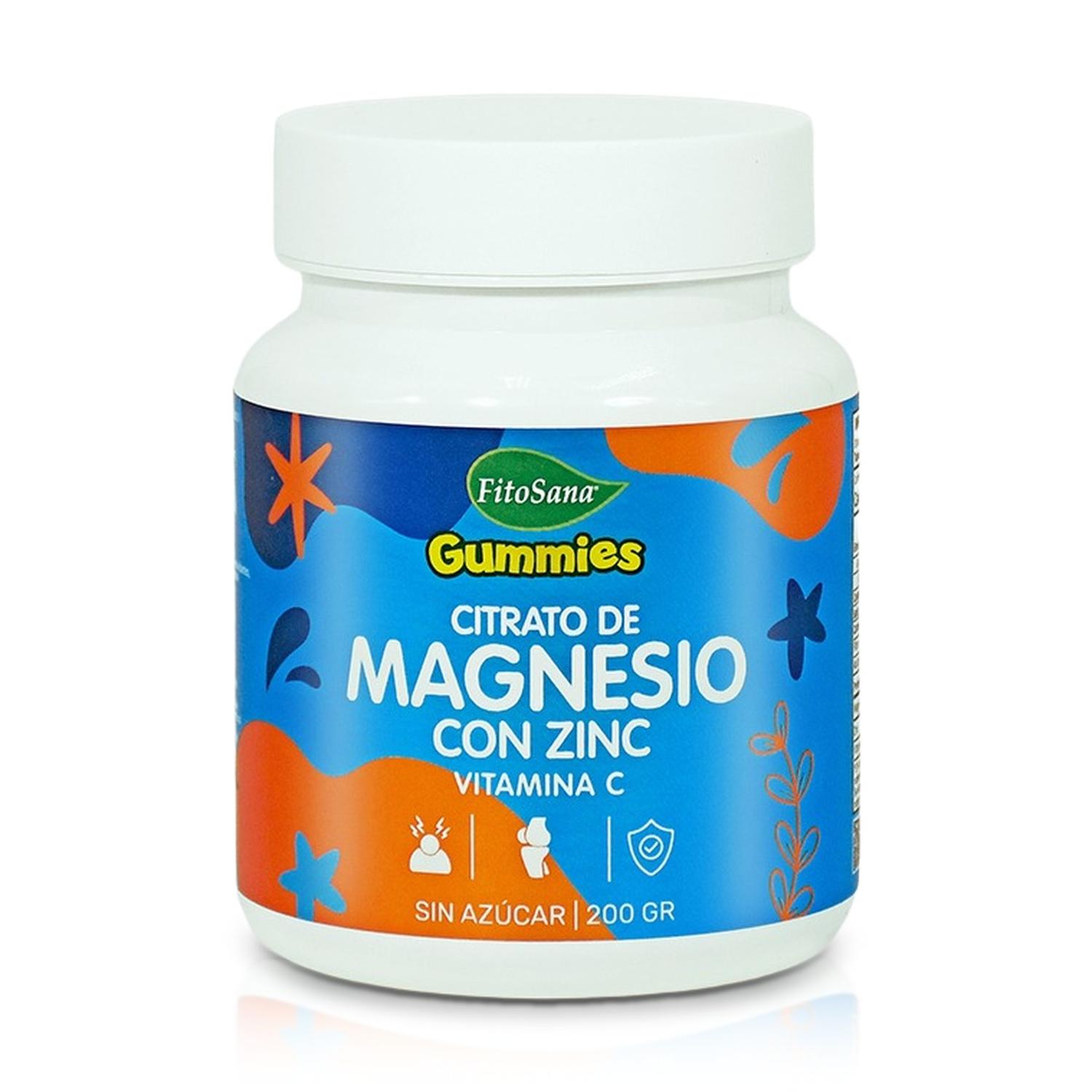 CITRATO DE MAGNESIO CON VIT. C Y ZINC (200 G) - FITOSANA - 1