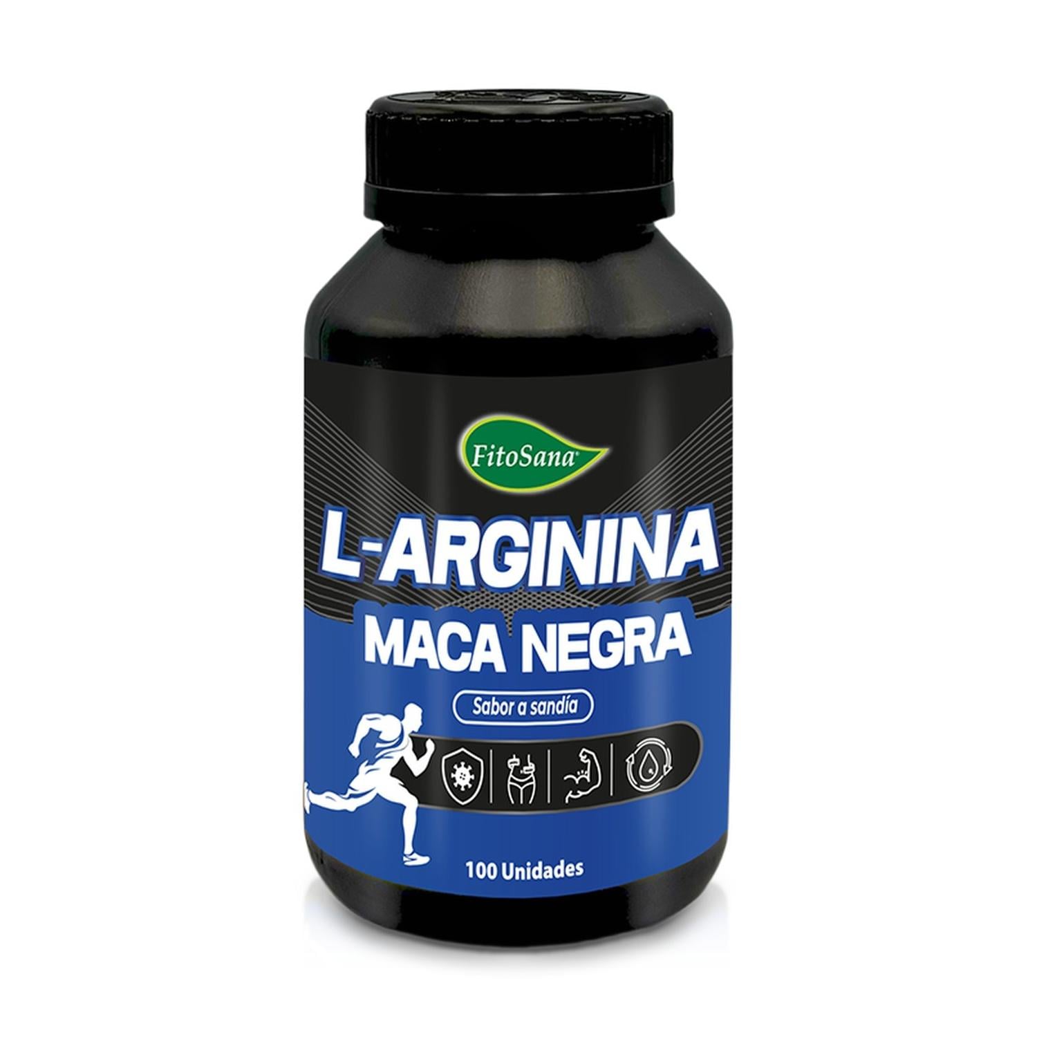 L-ARGININA CON MACA NEGRA (100 CÁPSULAS) – FITOSANA - 1