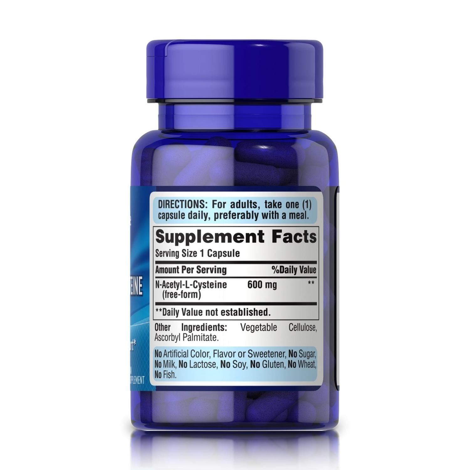 NAC 600 MG (60 CÁPSULAS) - PURITAN'S PRIDE - 2