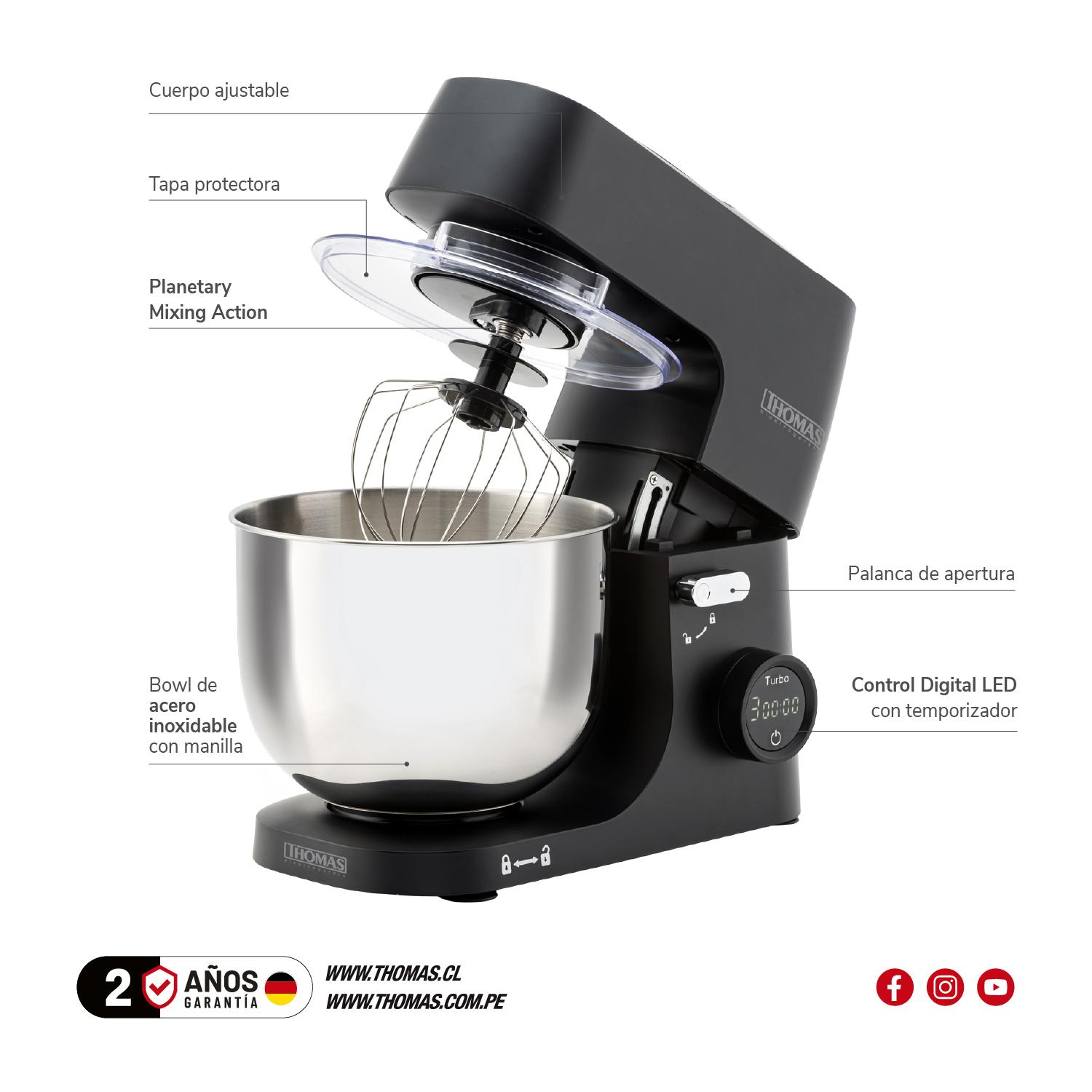 BATIDORA DE PEDESTAL TH-915PND - 7
