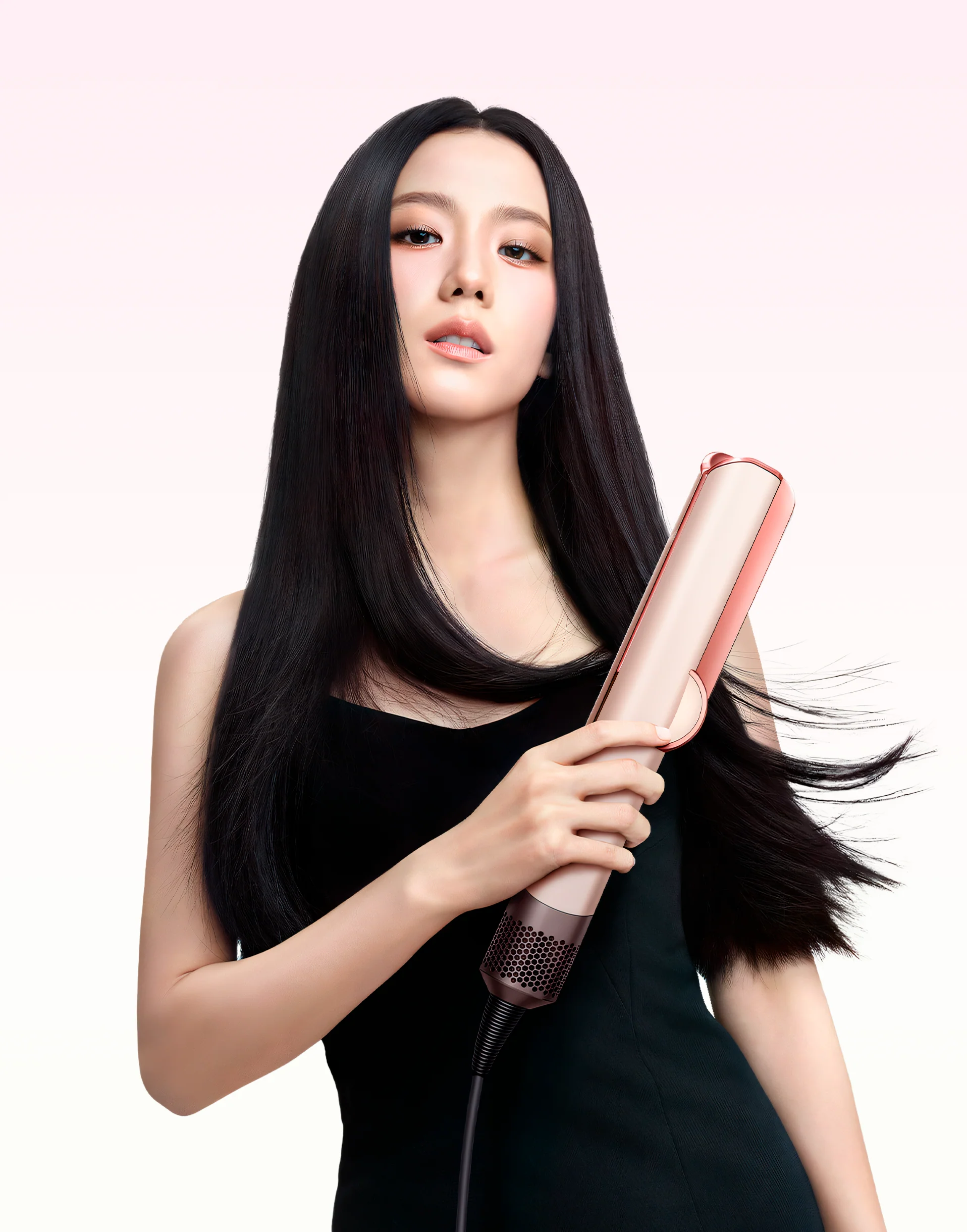220V. DYSON AIRSTRAIT CERAMIC PINK/GOLDEN ROSE (VOLTAJE PERÚ). - 3