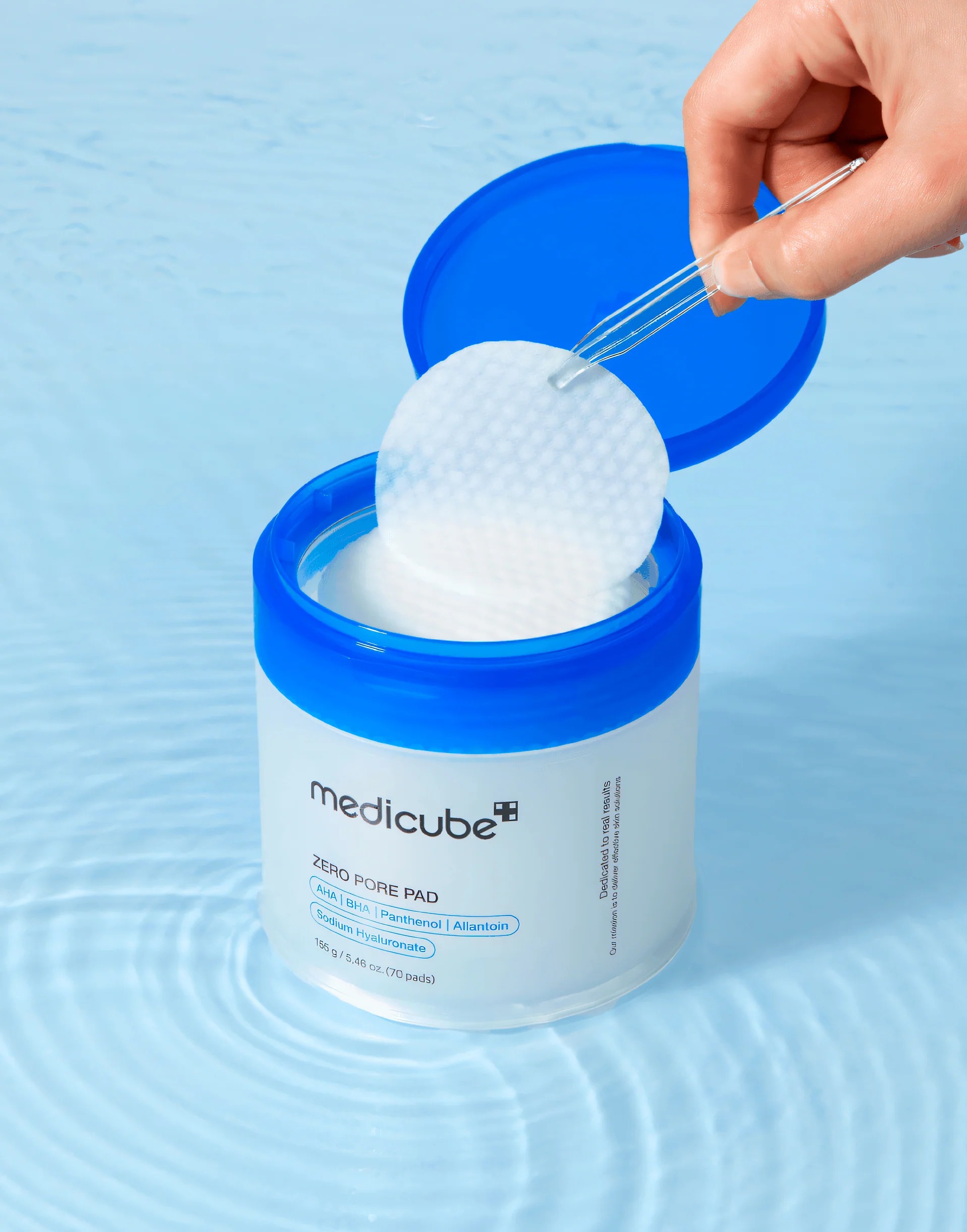 MEDICUBE ZERO PORE PAD LIMPIEZA FACIAL DISCOS DE ALGODÓN (CONTIENE 70PADS) EXFOLIANTES - 1