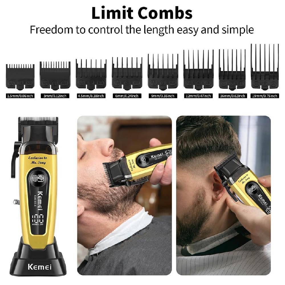 MAQUINA DE CORTAR CABELLO PROFESIONAL KEMEI 90 - 2
