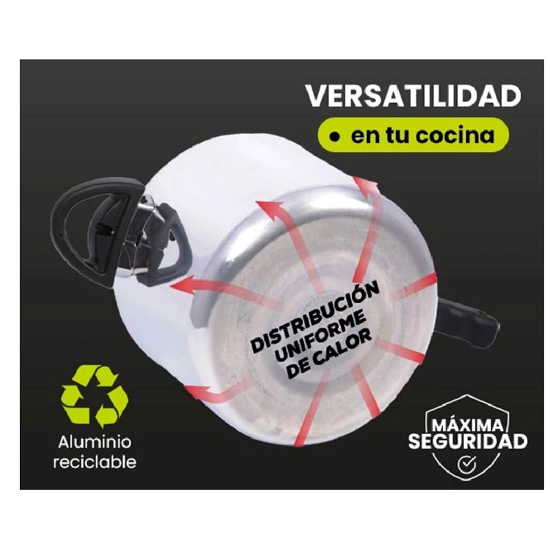 OLLA A PRESION UNIVERSAL 4.5 LTS AL.1 - 4