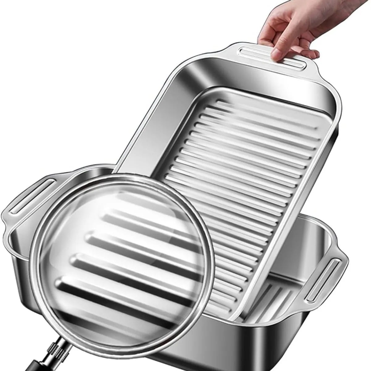 BANDEJA PARA HORNEAR O SERVIR FACUSA 37X24 - 1