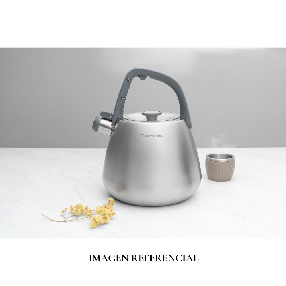 TETERA TRAMONTINA ACERO. INOX CAP. 2.5L-B - 4