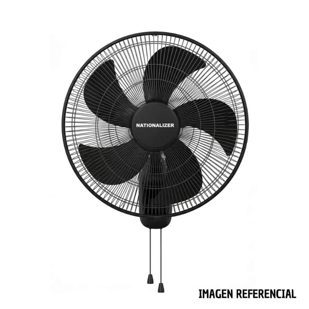 VENTILADOR PARED NATIONALIZER 16 PULGADAS 55 WATTS N. - 1