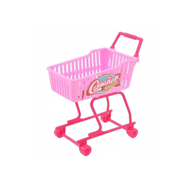 MUÑECA MADRE CON SET DE COMPRAS Y CARRITO DE COMPRAS - 6