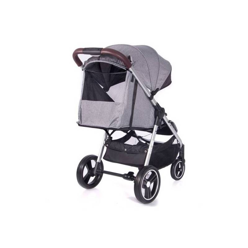COCHE DE PASEO ATTON DELUXE EBABY EB134 ROSADO - 5