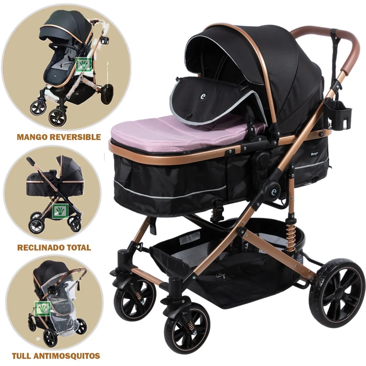COCHE MOISES EBABY BIGI DE LUJORS - 1