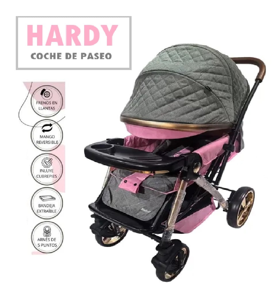 COCHE DE PASEO EBABY HARDY REVERSIBLE - 1