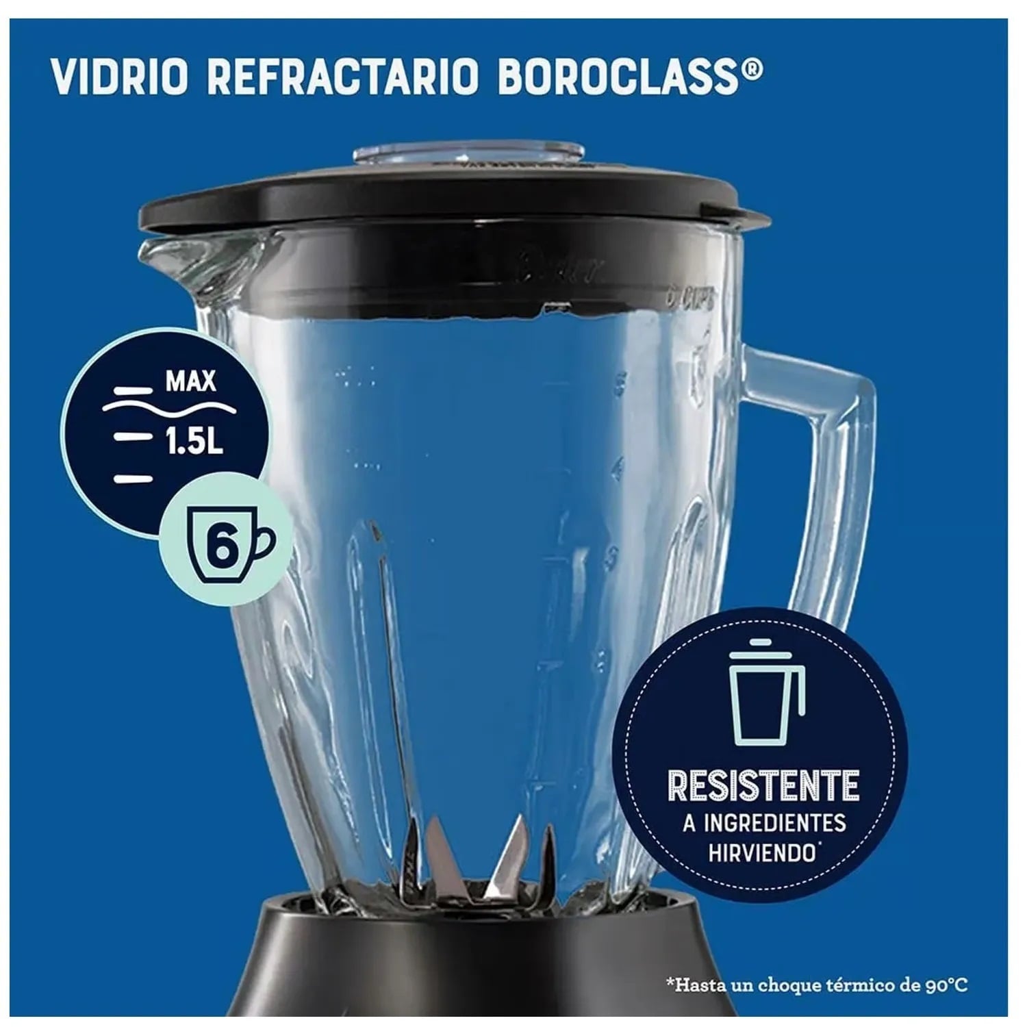 LICUADORA OSTER 1.5L 3 VELOCIDADES BLSTPEG-CRT ROJO - 2