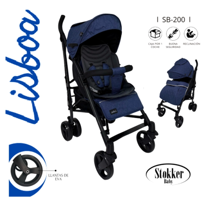 COCHE BASTON LISBOA AZUL - 1