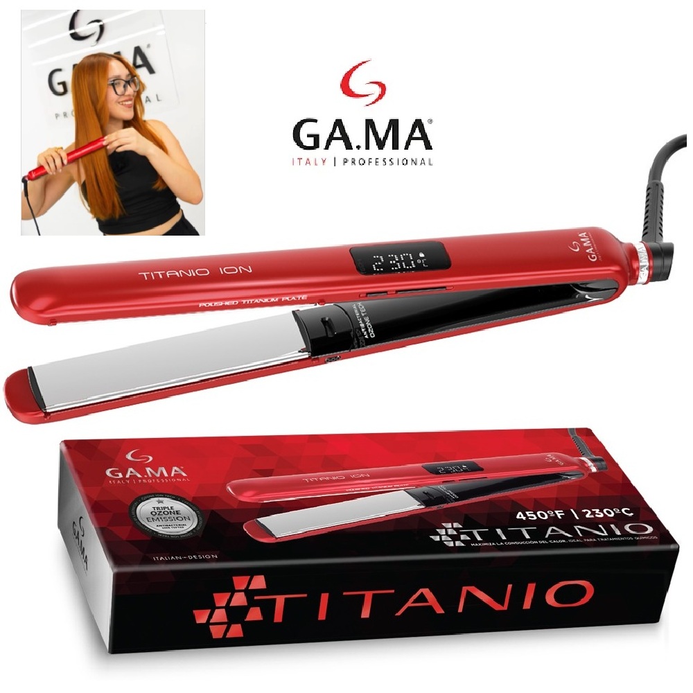ALISADORA DIGITAL RED OZONO TITANIO - 1