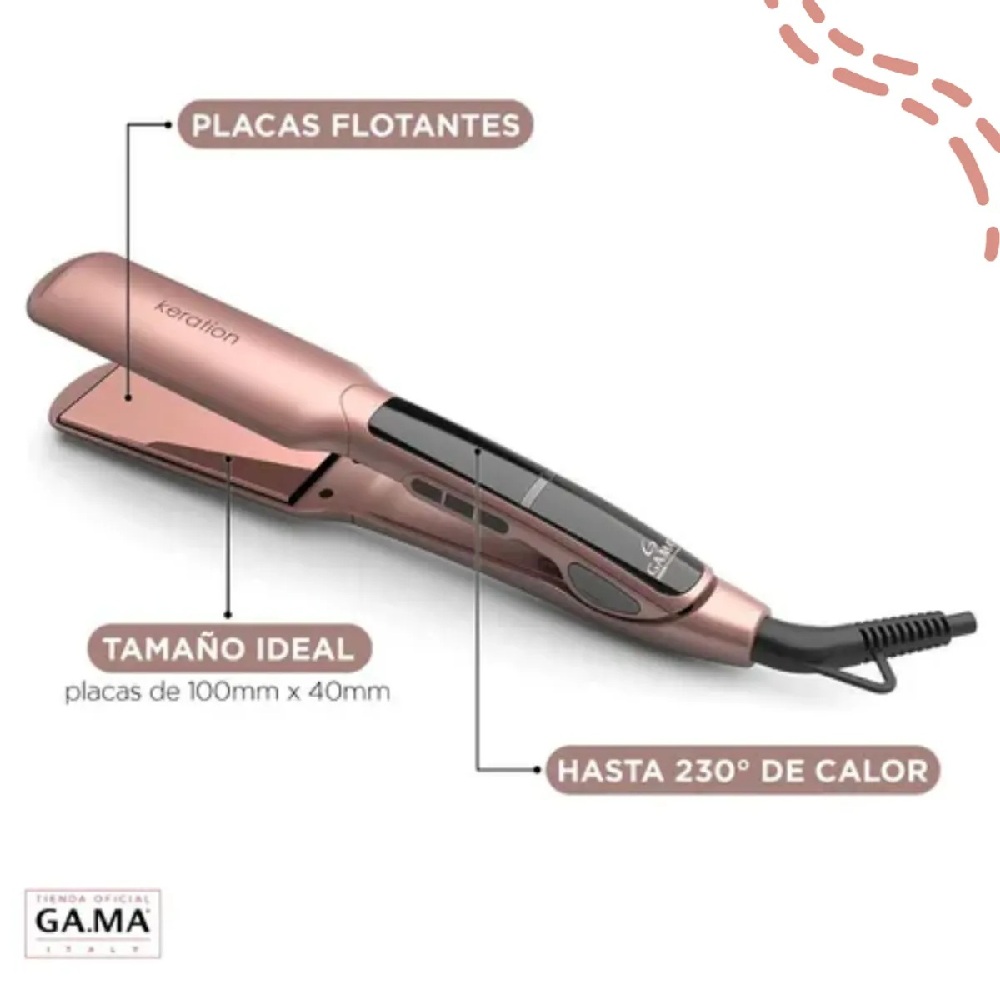 PLANCHA ALISADORA GAMA KERATION DIGITAL X-WIDE - 2
