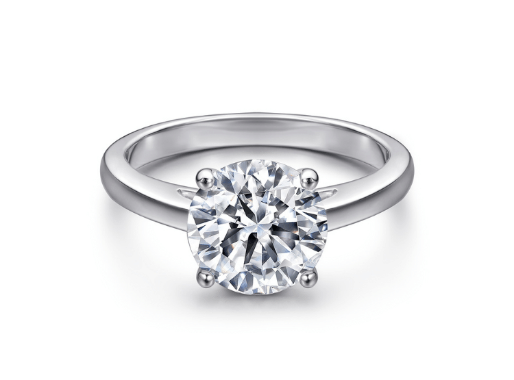 ANILLO DE COMPROMISO DE PLATA MACIZA 925 MODELO 362B - 3