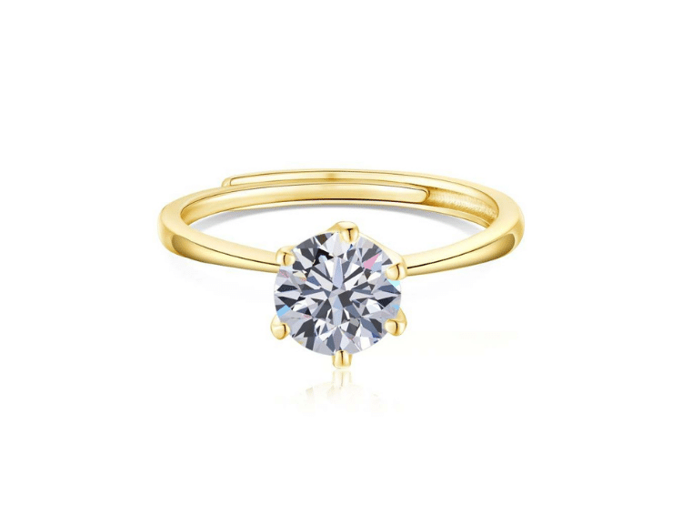 ANILLO DE COMPROMISO DE PLATA MODELO 361 - 1