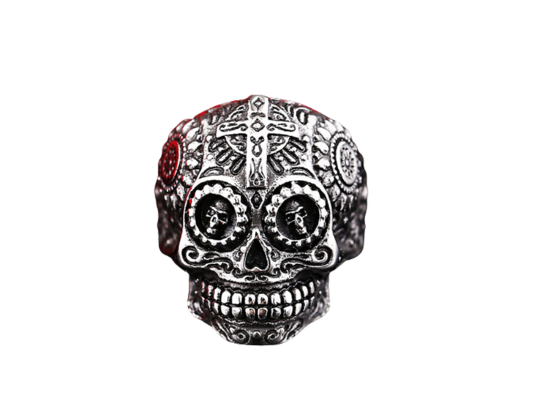 ANILLO PARA HOMBRE MODELO CALAVERA - 2