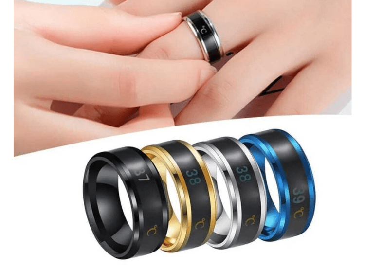 ANILLO MEDIDOR DE TEMPERATURA UNISEX - 1