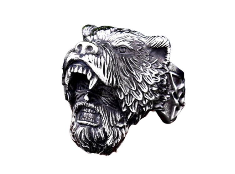 ANILLO PARA HOMBRE MODELO BERSERKER - 1