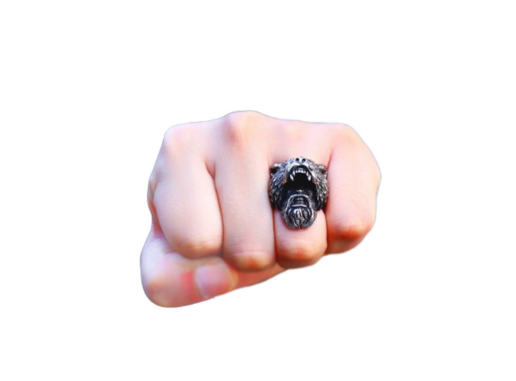ANILLO PARA HOMBRE MODELO BERSERKER - 4